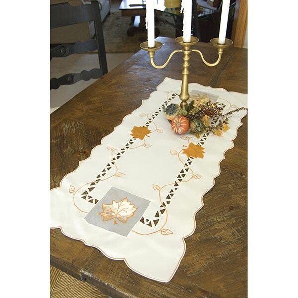 Heritage Lace HARVEST SHEER 15x72 RUNNER-C - HS-1572C