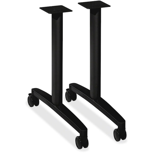Seatsolutions 28.31 x 2.13 x 23.50 in. Huddle Multipurpose Table T-Leg Base - Black - SE519374