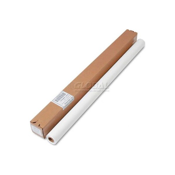 Tablemate Products, Co. Tablemate TBLI4010WH, Banquet Roll Tablecover, 40"W x 100'L, Plastic, White, 1/Roll - TBLI4010WH
