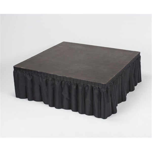 Go-Go 100 Percent Polyester High Kwik-Stage Skirt - Black - GO3034940