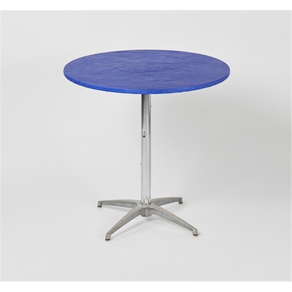 Gloriousgifts 30 Inch Round Kwik-Cover- Blue, 25PK - GL2606649