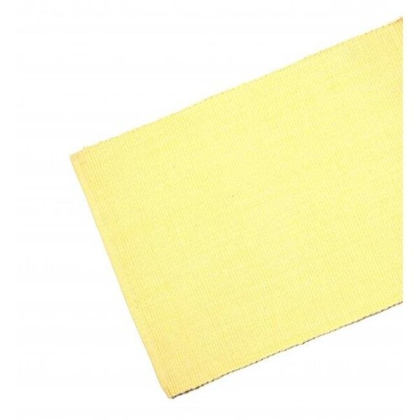 Mr. Mjs Trading Mr. MJs Trading AG-07309-13x54 13 x 54 in. Ribbed Table Runner; Butter Yellow - AG-07309-13X54