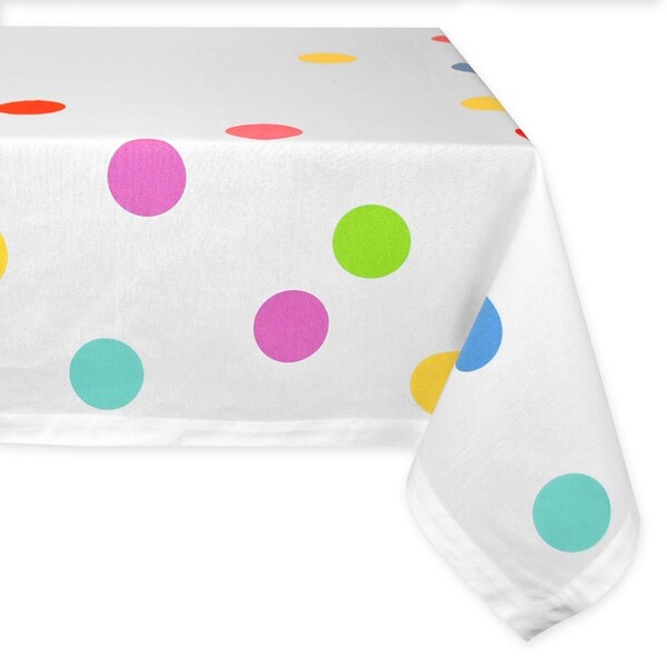 Fastfood 60 x 84 in. Confetti Print Tablecloth - FA2567715