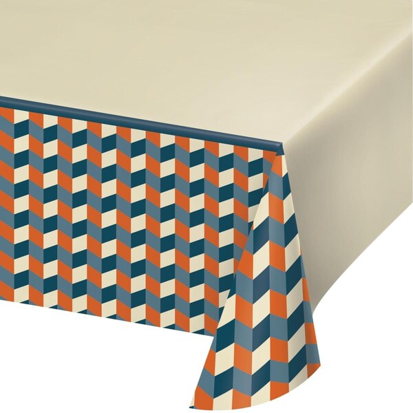 Commander In Chef 54 x 102 in. Hipster Birthday Paper Tablecloths, 6PK - CO2585852