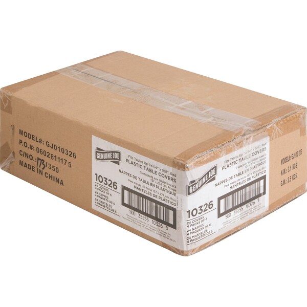Genuine Joe Genuine Joe Table Cover, PK24 - GJO10326CT