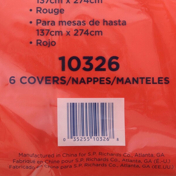 Genuine Joe Genuine Joe Table Cover, PK24 - GJO10326CT