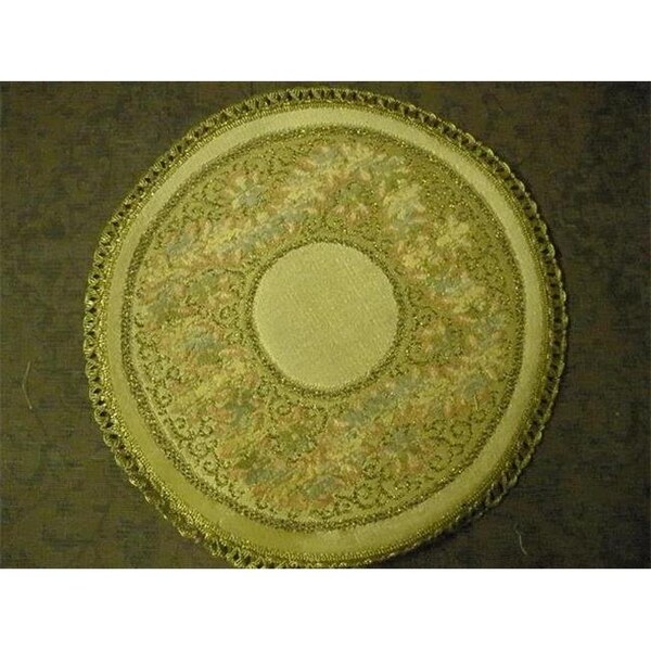 Tapestry Trading Tapestry Trading R914 10 x 14 in. Begium Doily Rubens; Gold - R914