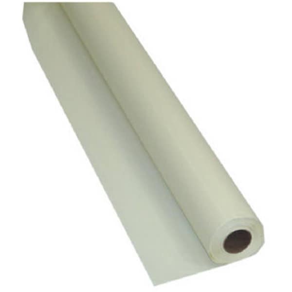 Omg 013011 40 in. x 100 ft. Plastic Table Roll, Ivory - OM137507