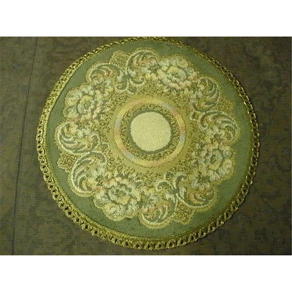 Fastfood 9 in. Begium Doily Verona, Pink - FA2570203