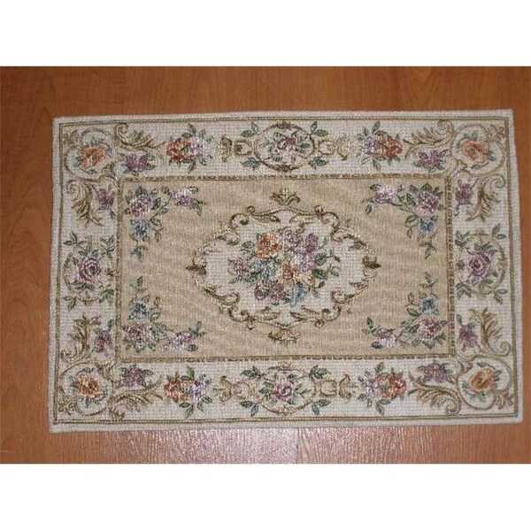 Tapestry Trading Tapestry Trading TO1320BE 14 x 20 in. Begium Doily Torino; Beige - TO1320BE
