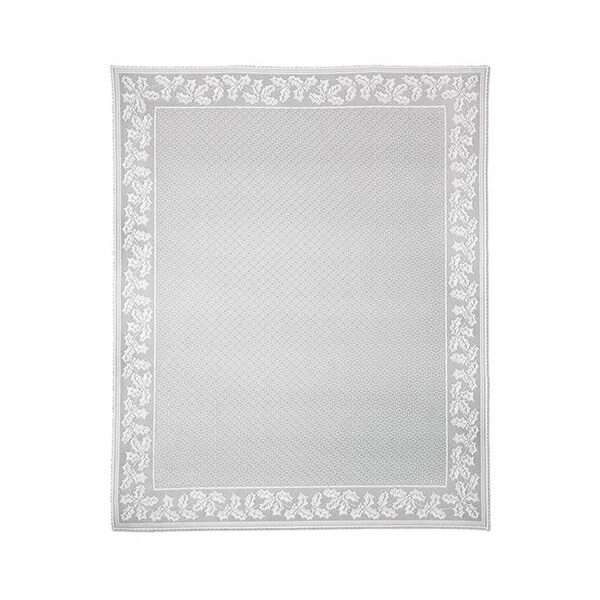 Heritage Lace Heritage Lace HV-70108W 70 x 108 in. Holly Vine Tablecloth - HV-70108W