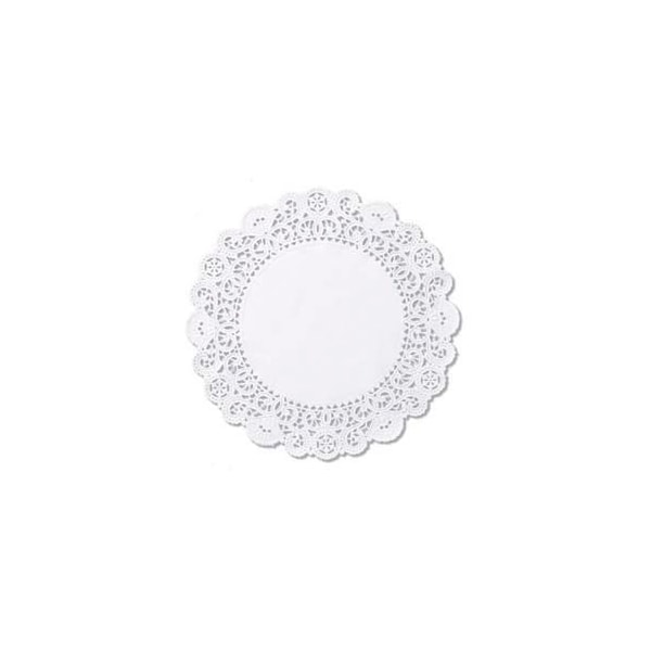 Lagasse. Hoffmaster - Cambridge Lace Doilies, Round, 12in, White, 1000 ct - HFM 500239