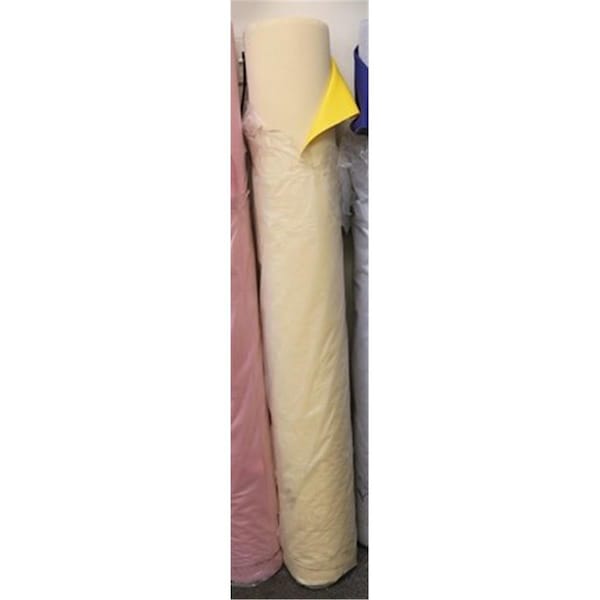 Repartir 54 in. x 50 yard Vinyl Roll for Multipurpose Vehicular, Yellow - RE2001584
