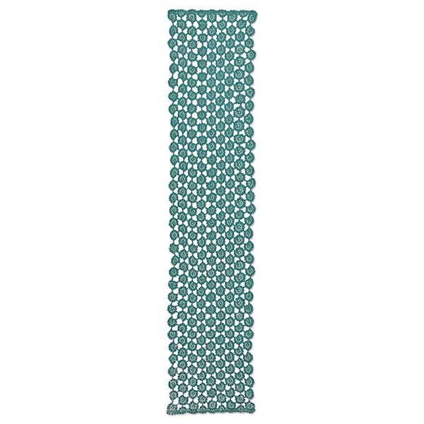 Gb Gifts 14 x 60 in. Crochet Envy Table Runner - GB312779