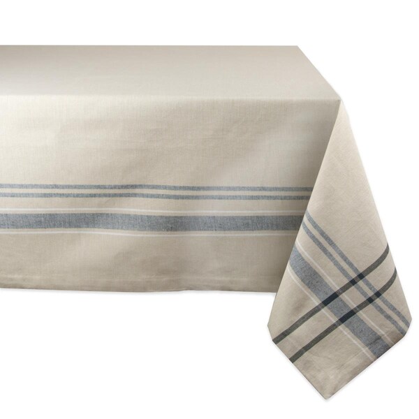 Fastfood Nautical Blue French Stripe Tablecloth 60X120 - FA2219098