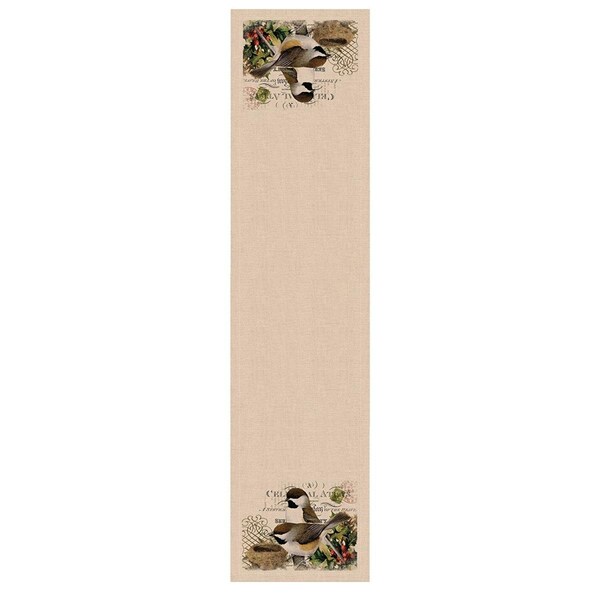 Gb Gifts 16 x 54 in. Winter Garden Table Runner - GB2979518