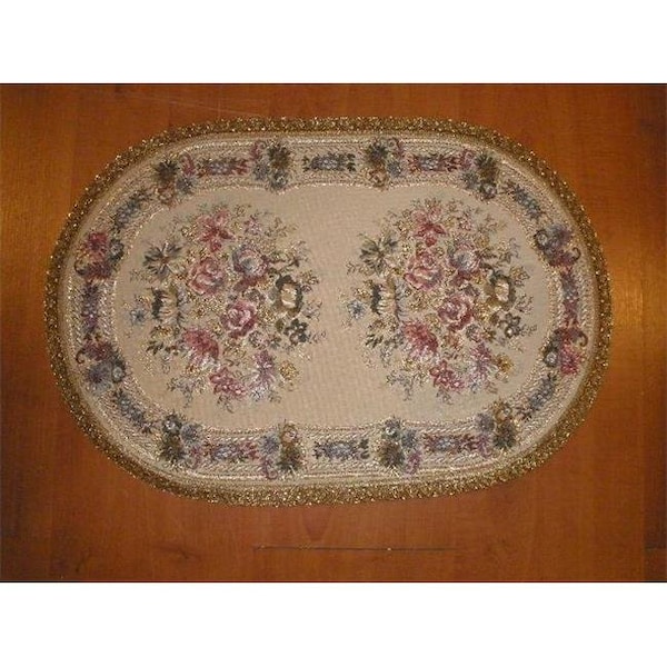 Tapestry Trading Tapestry Trading NO1422 14 x 20 in. Begium Doily Noella - NO1422