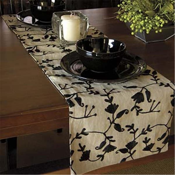 Heritage Lace Bristol 13 x 36 in. Runner, Harvest Gold - BT-1336HG