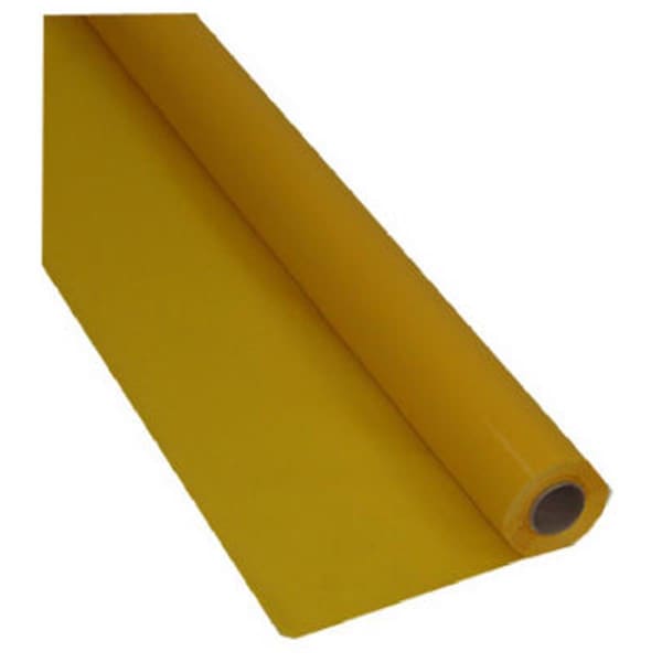 Omg 010217 40 in. x 100 ft. Plastic Table Roll, School Bus Yellow - OM30166