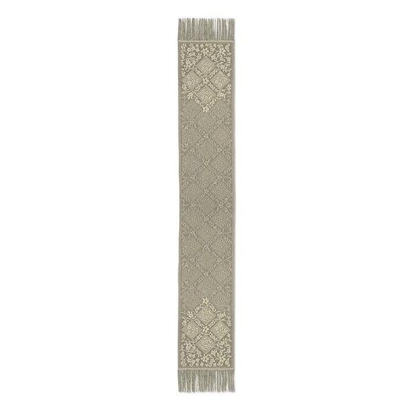 Heritage Lace Heritage Lace CN-14102G Chantilly 14 x 102 in. Fringed Runner - Gold - CN-14102G