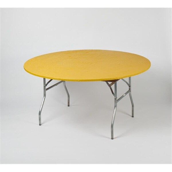 Gloriousgifts Disposable Table Cover - Gold - 60 inch Round - GL3569395