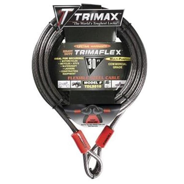 Trimax TRIMAX TDL3010 Cable Dual Loop - 30 Ft. X 10 mm. - T69-TDL3010