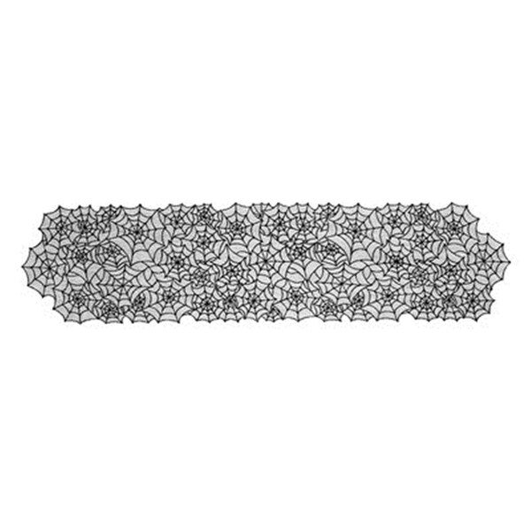 Heritage Lace 20 x 80 in. Spider Web Mantle and Runner - HW-2080B