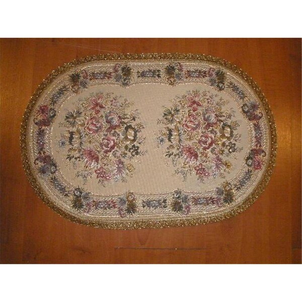 Fastfood 14 x 20 in. Begium Doily Noella - FA2570207