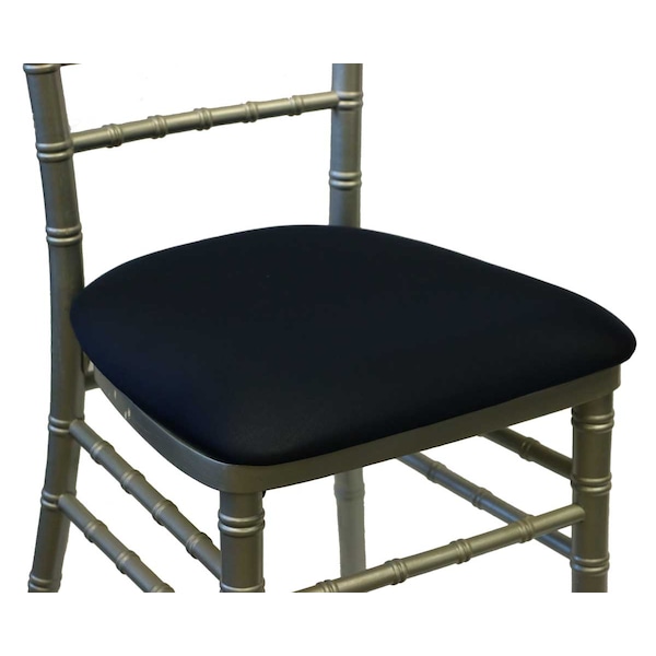 Atlas Commercial Products Spandex Chiavari Cushion Cover, Navy Blue - SP-CCC-21