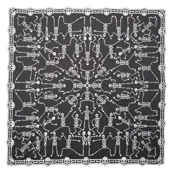 Heritage Lace Heritage Lace SD-5858P 58 x 58 in. Skeleton Dance Table Topper - SD-5858P