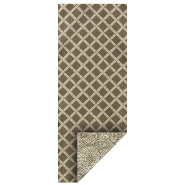 Heritage Lace Duet 13 x 72 in. Runner - Flax - DU-1372X