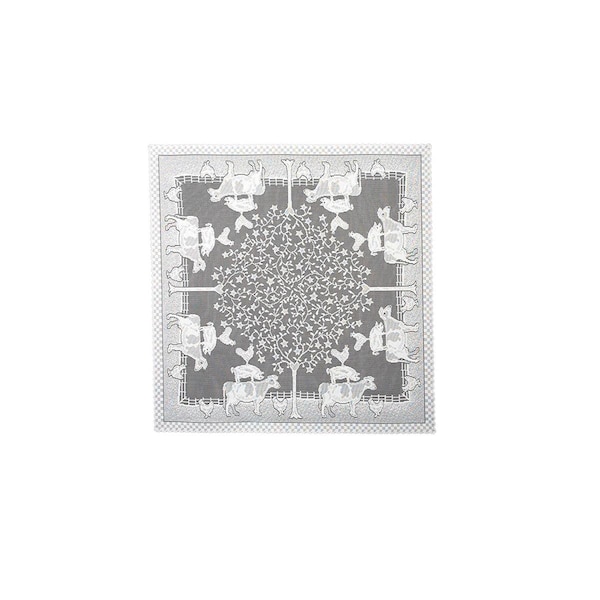 Heritage Lace 42 x 42 in. Farmhouse Table Topper - FH-4242W