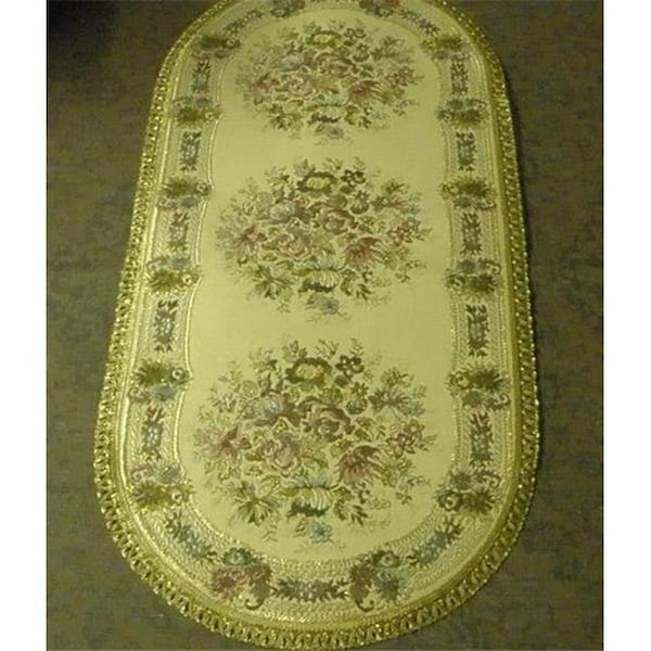 Tapestry Trading Tapestry Trading NO1454 14 x 54 in. Begium Table Runner Noella - NO1454