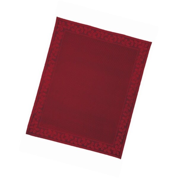 Heritage Lace 70 x 108 in. Holly Vine Tablecloth - Red - HV-70108R