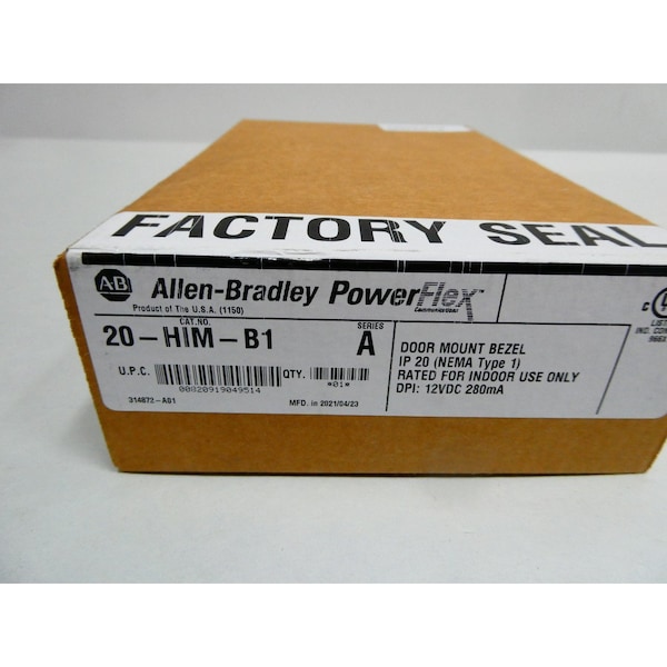 Marco de montaje de puerta y piezas y accesorios de unidad para Allen Bradley - 20-HIM-B1