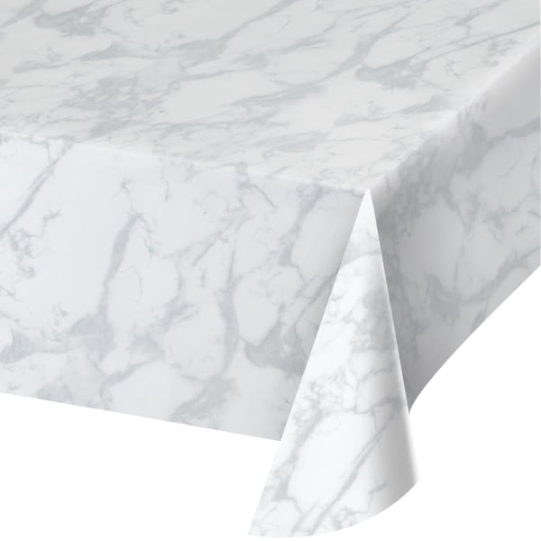 Commander In Chef 54 x 108 in. Marble Table Cloth, 6PK - CO3517764