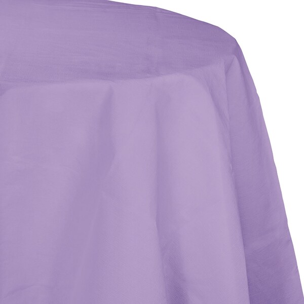 Touch Of Color Luscious Lavender Octy Round Tablecloth, 82", 12PK - 923265