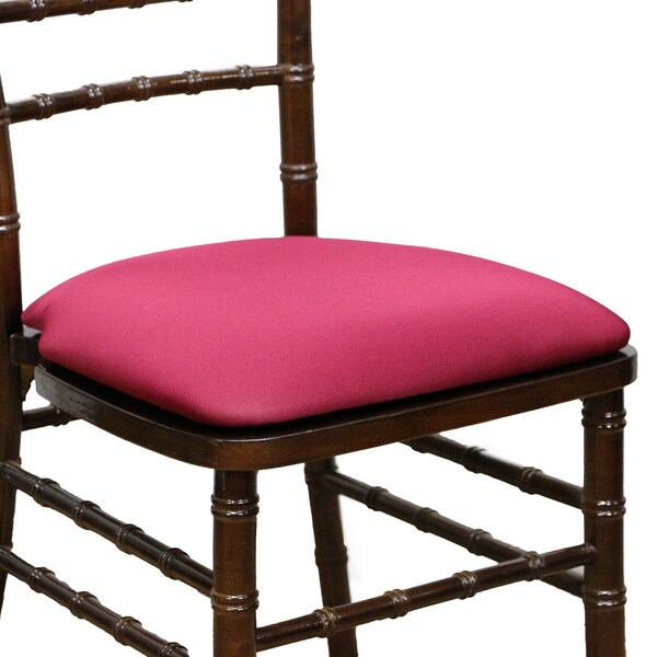Atlas Commercial Products Spandex Chiavari Cushion Cover, Burgundy - SP-CCC-20