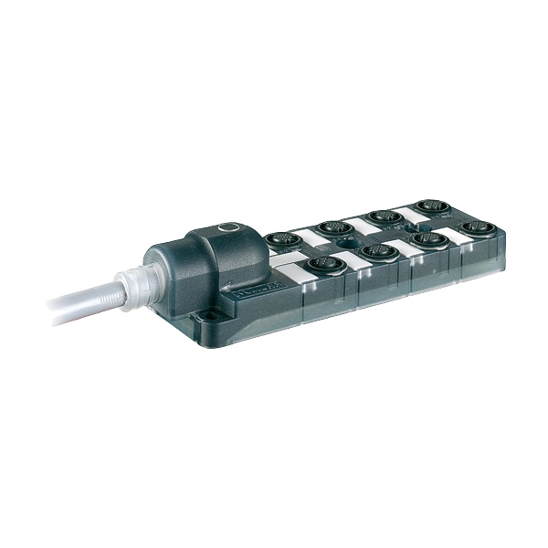 Murr Elektronik EXACT12, 8XM12, CABLE MOLDEADO DE 4 POLOS, 5.0m PUR 8x0, 34+3X0.75, s.l. LED's - 8000-88412-3620500