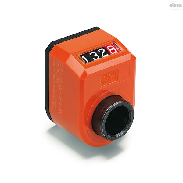 Indicadores de posición digital Elesa, DD51-AN-001.0-D-C2 F1/2"-SST - DD51 (tamaños en pulgadas)