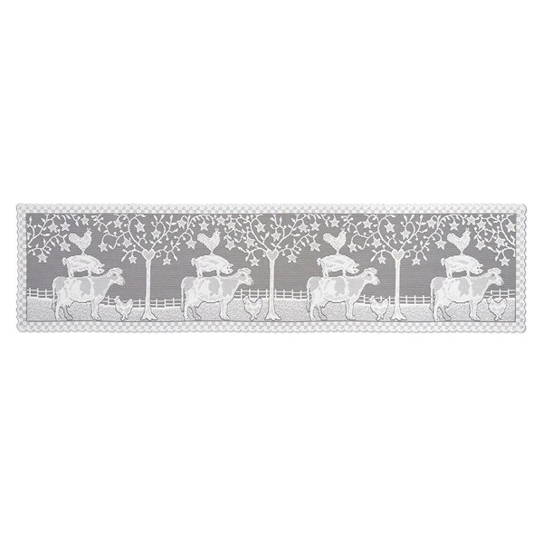 Heritage Lace 14 x 60 in. Farmhouse Table Runner - FH-1460W