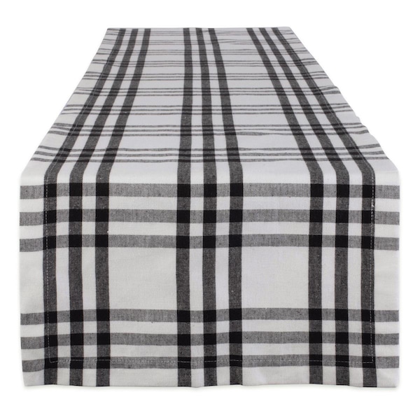 Fastfood 14 x 72 in. Homestead Plaid Table Runner - FA2567847