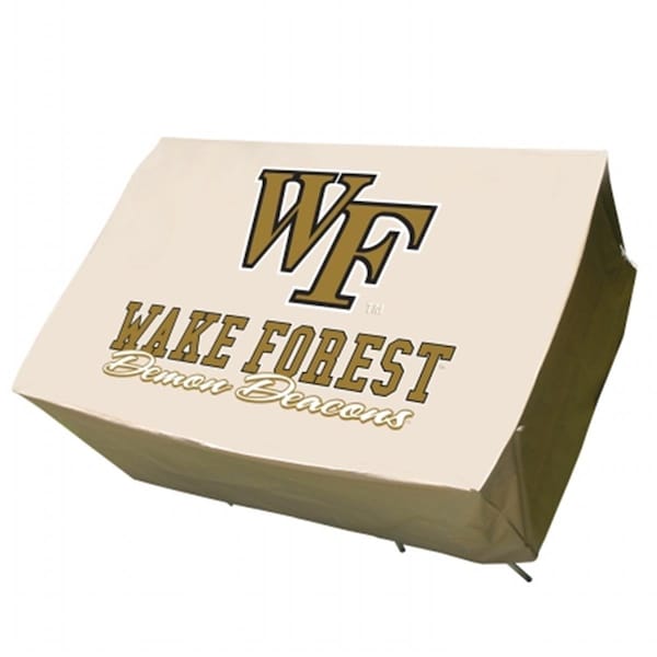 Rarity Wake Forest Demon Deacons Rectangle Patio Table Cover - RA3680158