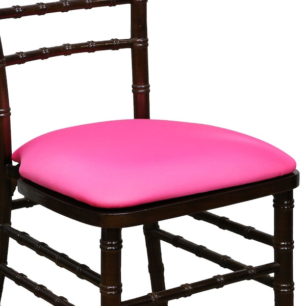 Atlas Commercial Products Spandex Chiavari Cushion Cover, Fuchsia - SP-CCC-12