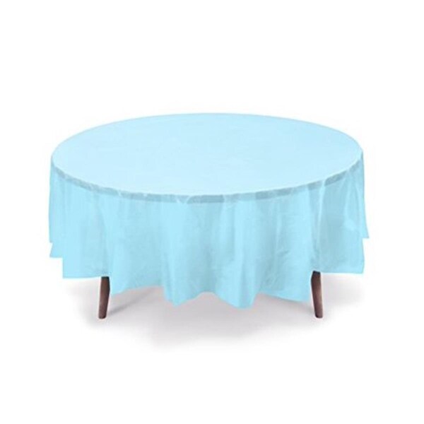 Herramienta TCRH-LBL-6 Round Table Cover, Light Blue, 19PK - HE2095936