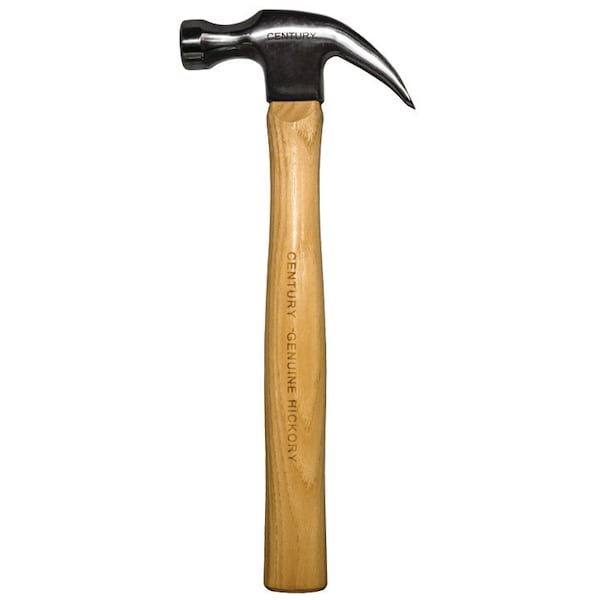 Century Drill & Tool Hammers Wood Handle 8 Oz Curved 11-7/16' Length - 72272