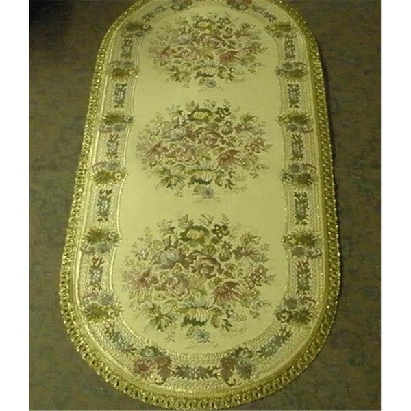 Fastfood 14 x 30 in. Begium Table Runner Noella - FA2570208