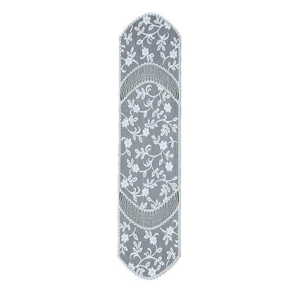 Heritage Lace Jasmine 14 x 62 in. Runner - Sky - JM-1462S