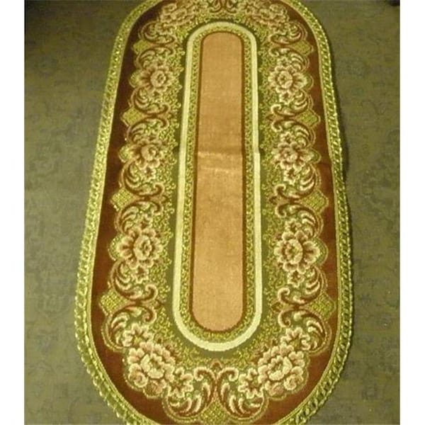 Tapestry Trading Tapestry Trading V1454P 14 x 54 in. Begium Table Runner Verona; Pink - V1454P