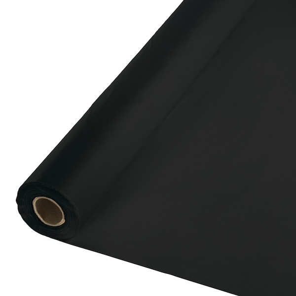 Touch Of Color 250' x 40" Black Banquet Roll - 783260